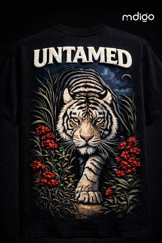 UNTAMED by MDIGO -250 GSM PUFF PRINT